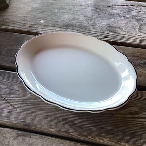 Buffalo China Vintage Oval Serving Platter - set of 2